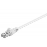 Laidas internetui ekranuotas S/FTP CAT5e 7.5m baltas (white) Goobay